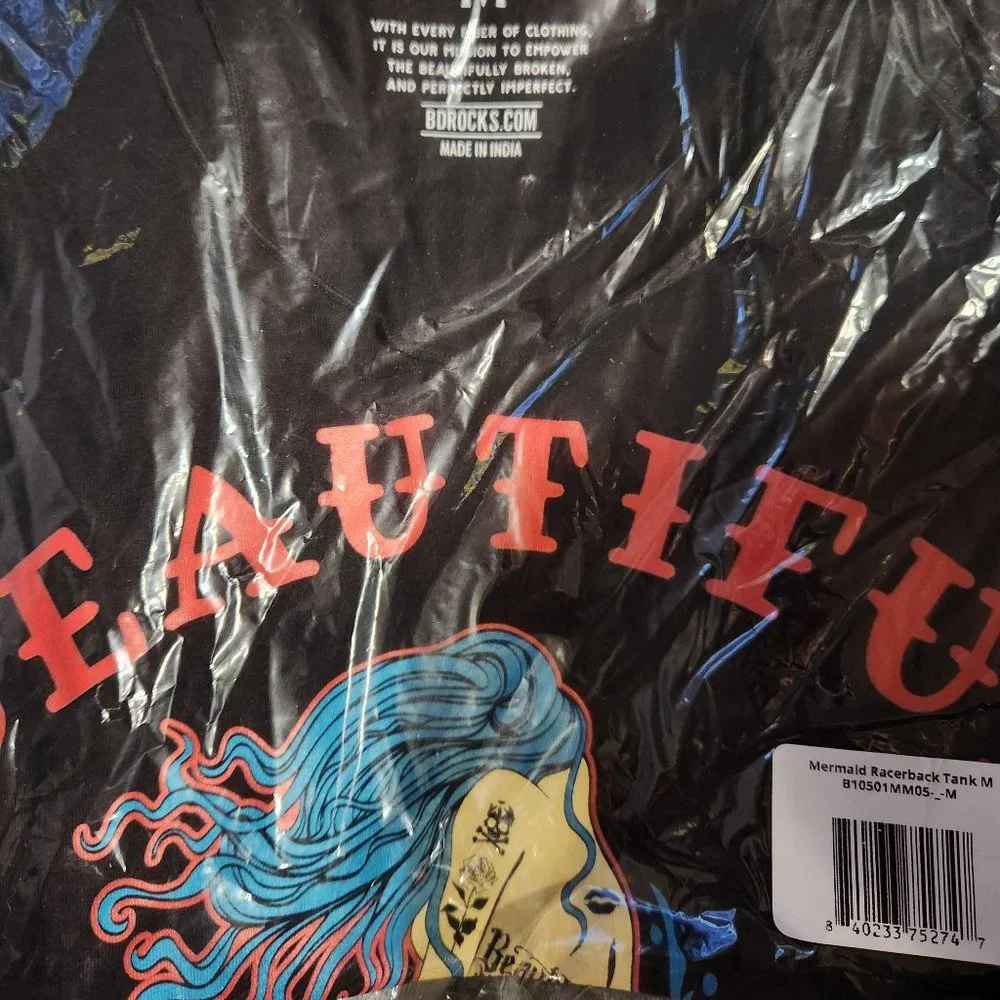 Beautiful Disaster Mermaid Racer Tank NO LONGER AVAILABLE ONLINE - Picture 4 of 9